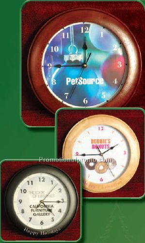 Custom Printed Clock Inserts & Assembly