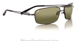 Dante - Shiny Gun/Black Tannery Frame 555nm Polarized Lens