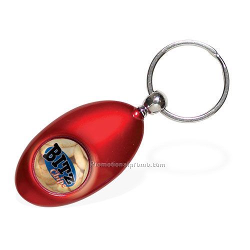 Domed Key Ring