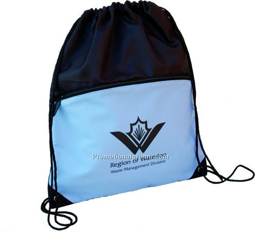 Draw String go pack- black/frost blue