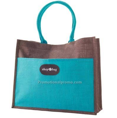 Eco Tote Bag - Blue/Unprinted