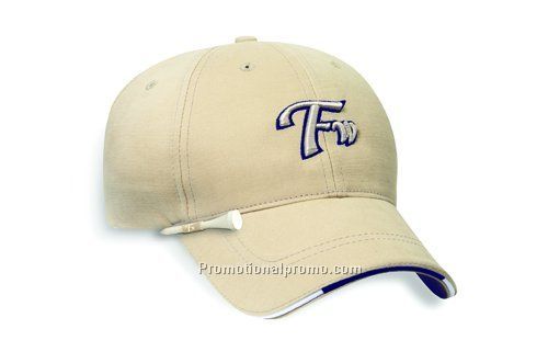 FERST-FIT39212 Semi-Low Fit, Collegiate Cap, Spandex, Contrasting Woven Sandwich Insert