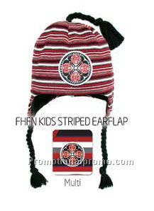 FHFN Kids Striped Earflap