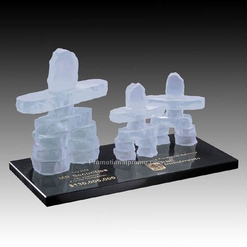 Family of 3 on Marble