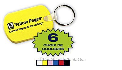 Flexible key-rings, Oblong