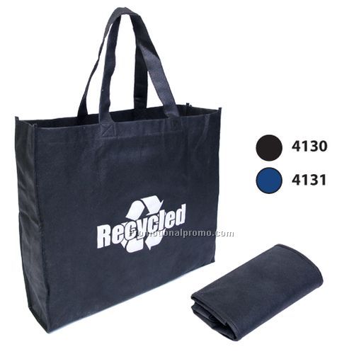 Foldable Tote - Black