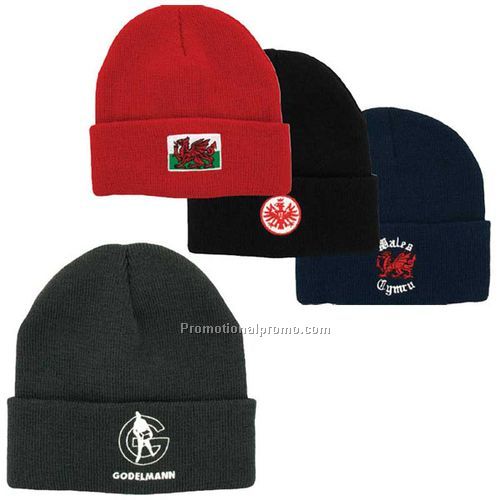 Folded Beanie Hat 41020/B>