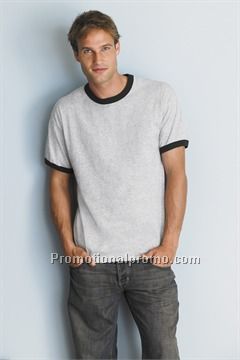 GILDAN 44576ULTRA COTTON RINGER T-SHIRT - NEW!