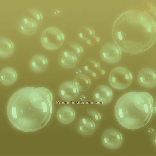 Gold Black Light Bubbles - Half Gallon