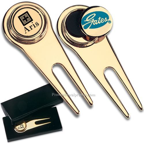 Gold-Plated Golf Tool