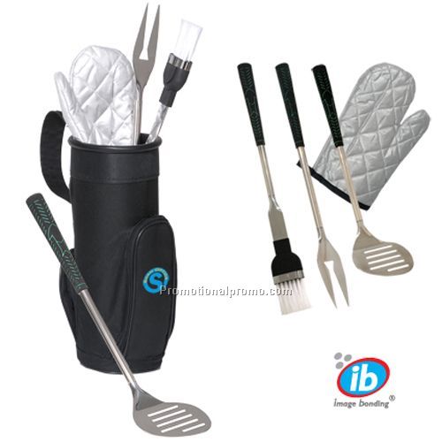 Golfer's BBQ Set