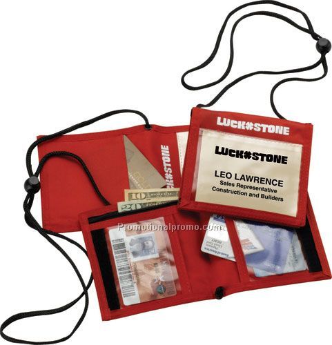 Imported Bifold Neck Wallet