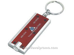 Key ring with lock led light