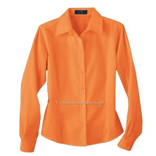 LADIES' LONG SLEEVE SHIRT WITH TEFLON44604/B>