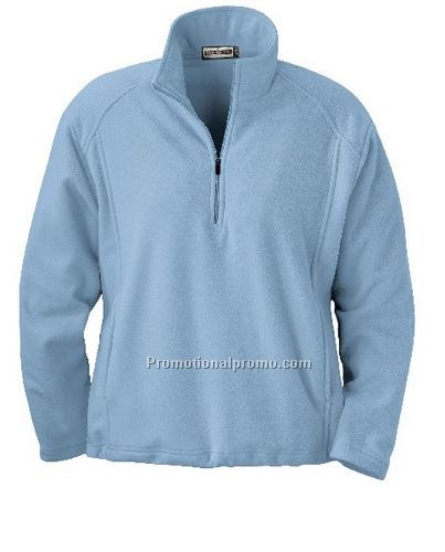 LADIES' MICROFLEECE HALF-ZIP