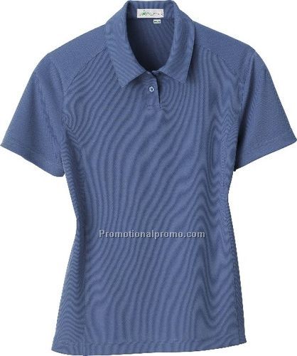 LADIES37408RECYCLED POLYESTER PERFORMANCE BIRDSEYE POLO