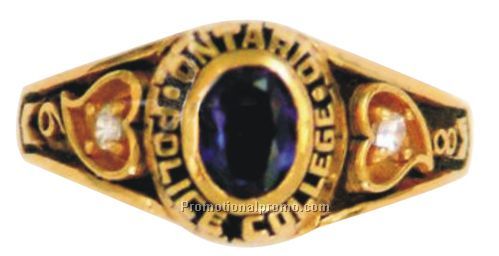 Ladies Stock Shank Police ring