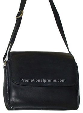 Ladies Top Flap Bag / Front & Main Organizer Section / Cell