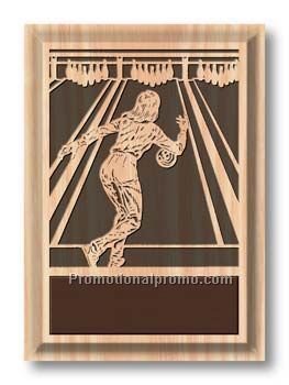 Laserwood Sport Plaque - 5