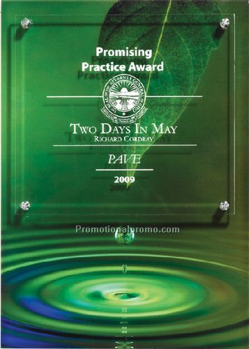 Leaf with Laser Imprint