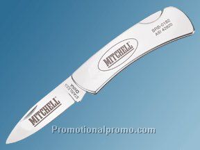 Lock open pocket knife