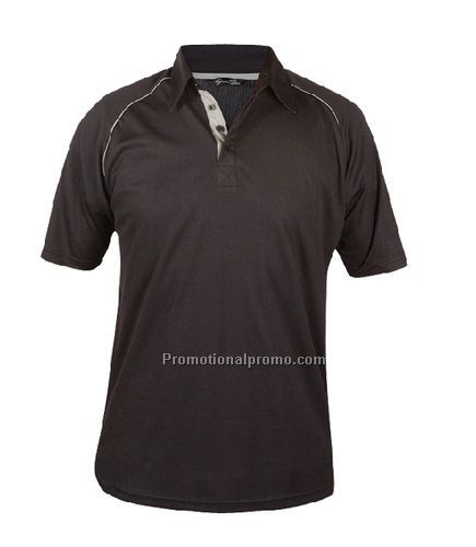 MEN'S COCONA GOLF SHIRT - Black