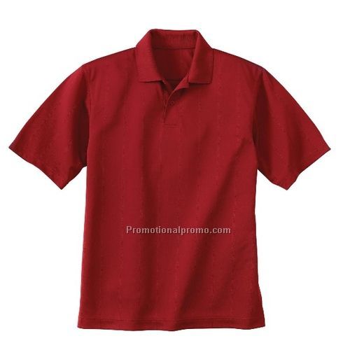 MEN'S PERFORMANCE MESH STRIPE POLO