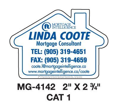 Magnet Stock Shape House