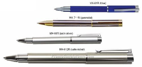 Maxima Roller Pen - Satin Nickel