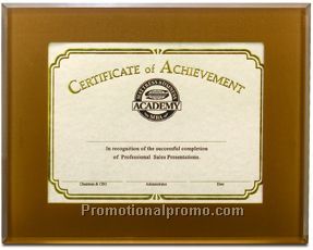 Medium Beveled Certificate Holder