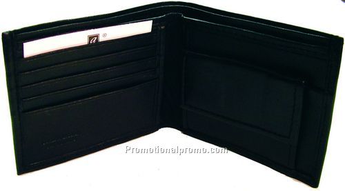 Men Change Purse Wallet / Lambskin Napa / Black * value priced *