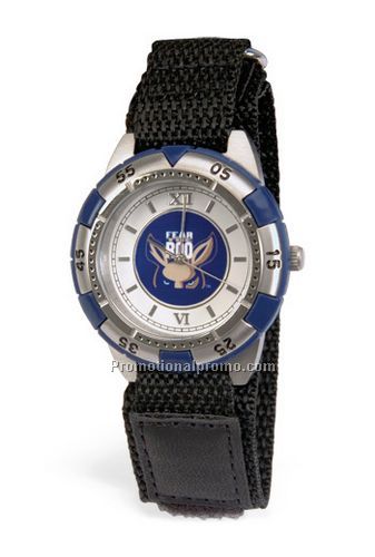 Men's Stainless Steel Sports watch, Velcro Strap, metal gift box