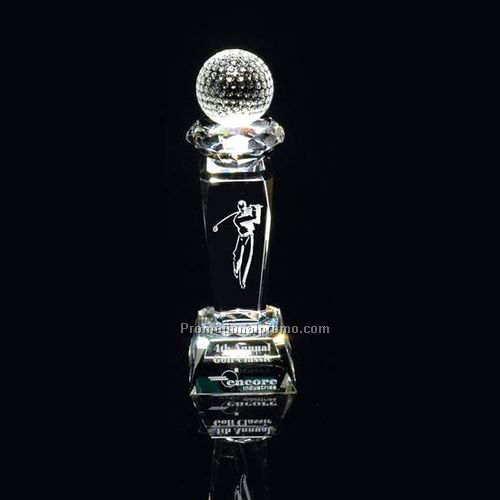 Metal Etched & Antiqued Award - 9