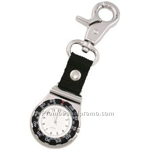 Metal clip-watch