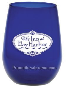 Midnight Blue Stemless Wine Glass - 17 oz.