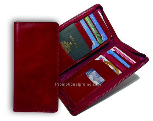 Mirage Zipper Travel Wallet