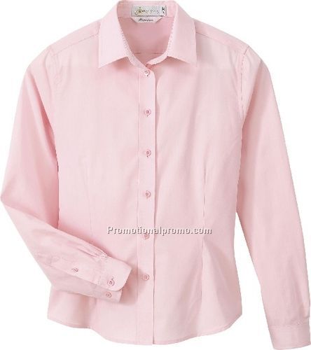 NEW LADIES37408PRIMALUXTM END-ON-END DRESS SHIRT