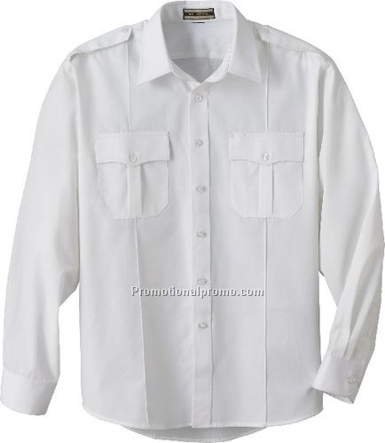 NEW MENS37408SOIL RELEASE LONG SLEEVE UNIFORM SHIRT