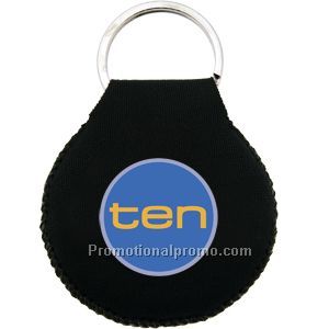 Neoprene Disc Key Chain 41020/B>