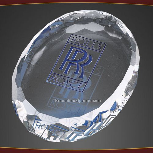 Optical Crystal Oval