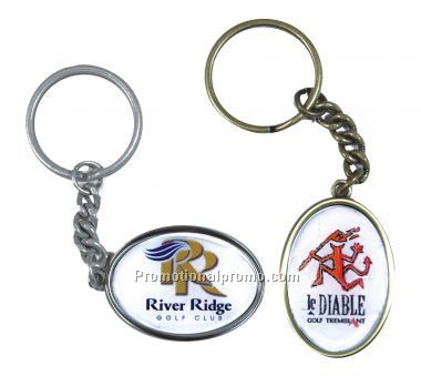 Oval Key Chain