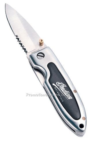 Pocket Knife with Black Rubber Finish