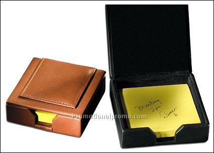 Leather Memo Note Holder