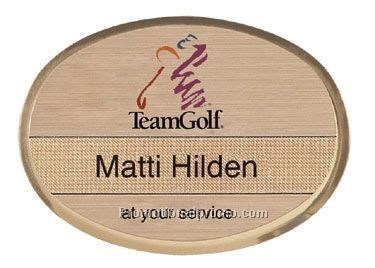 Prestige Metal Badge - 2 11/16