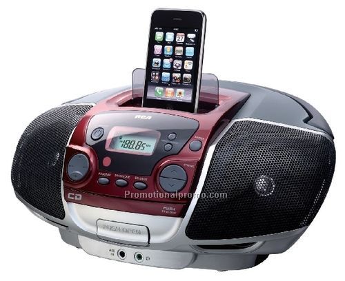 RCA Portable CD Player with iPod Dock
