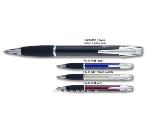 RM III Pen - Blue/Silver Trim