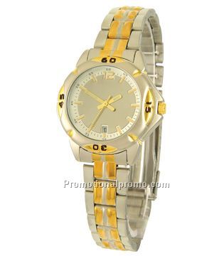 Raft - ladies 2 tones watch with metal bracket