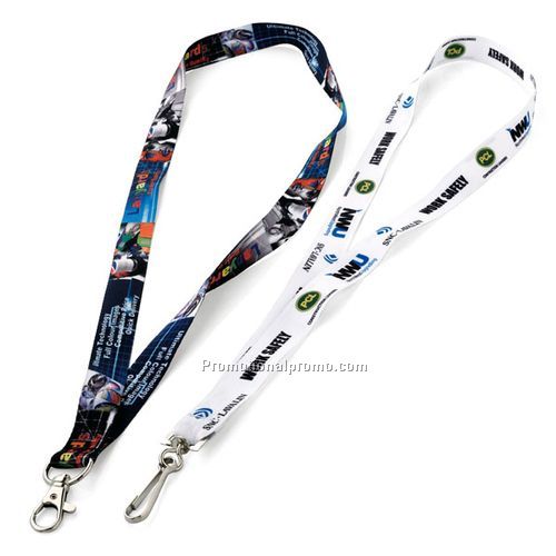 Recycled PET sublimated lanyards - 3/4"