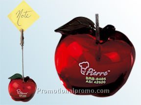 Red apple note holder