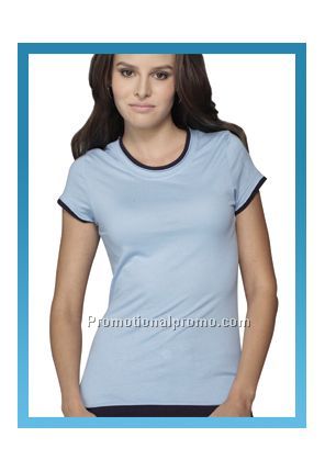 SHEER JERSEY 2 IN 1 TEE